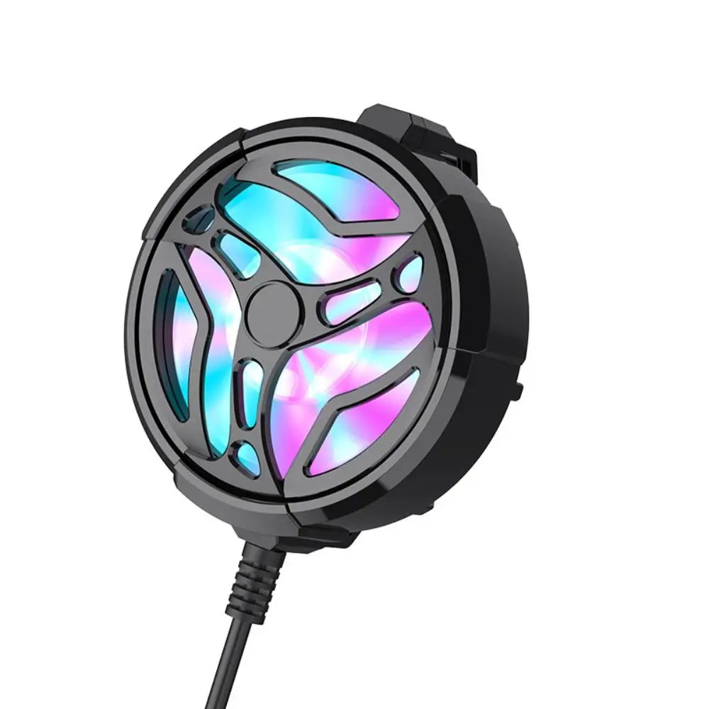 USB Mobile Phone Heat Sink Mini Light Weight Turbo Hurricane Phone Cooling Fan ABS+PC Stretch Buckle USB Radiator Mobile Phone